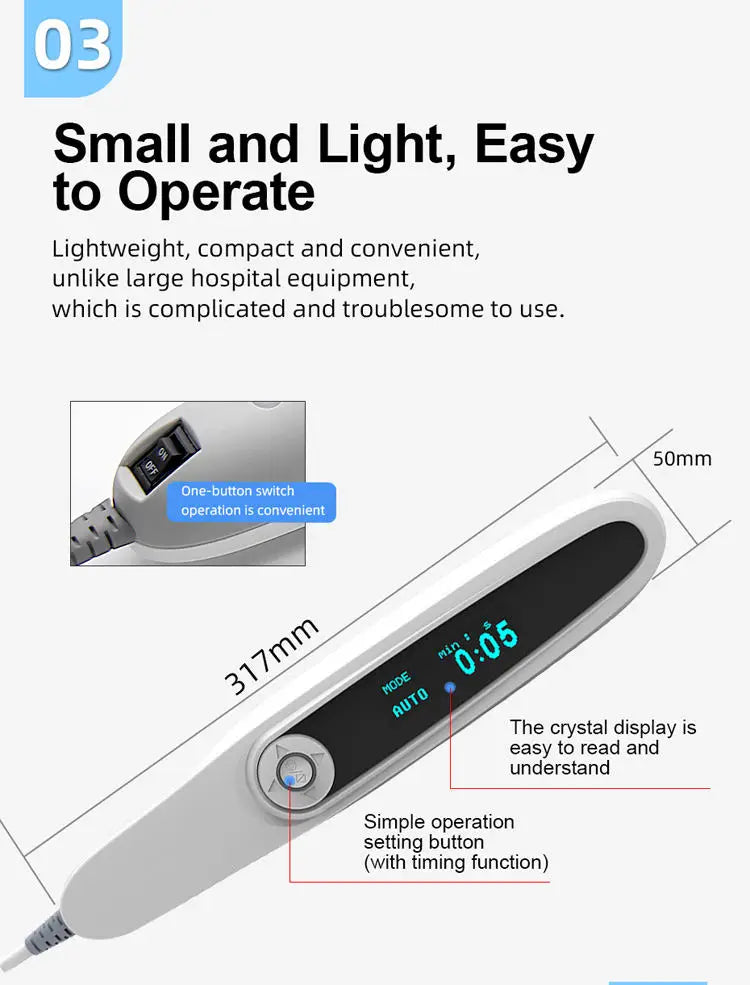 311NM UVB Narrow Band UV Light Source Therapy Lamp Phototherapy Instrument