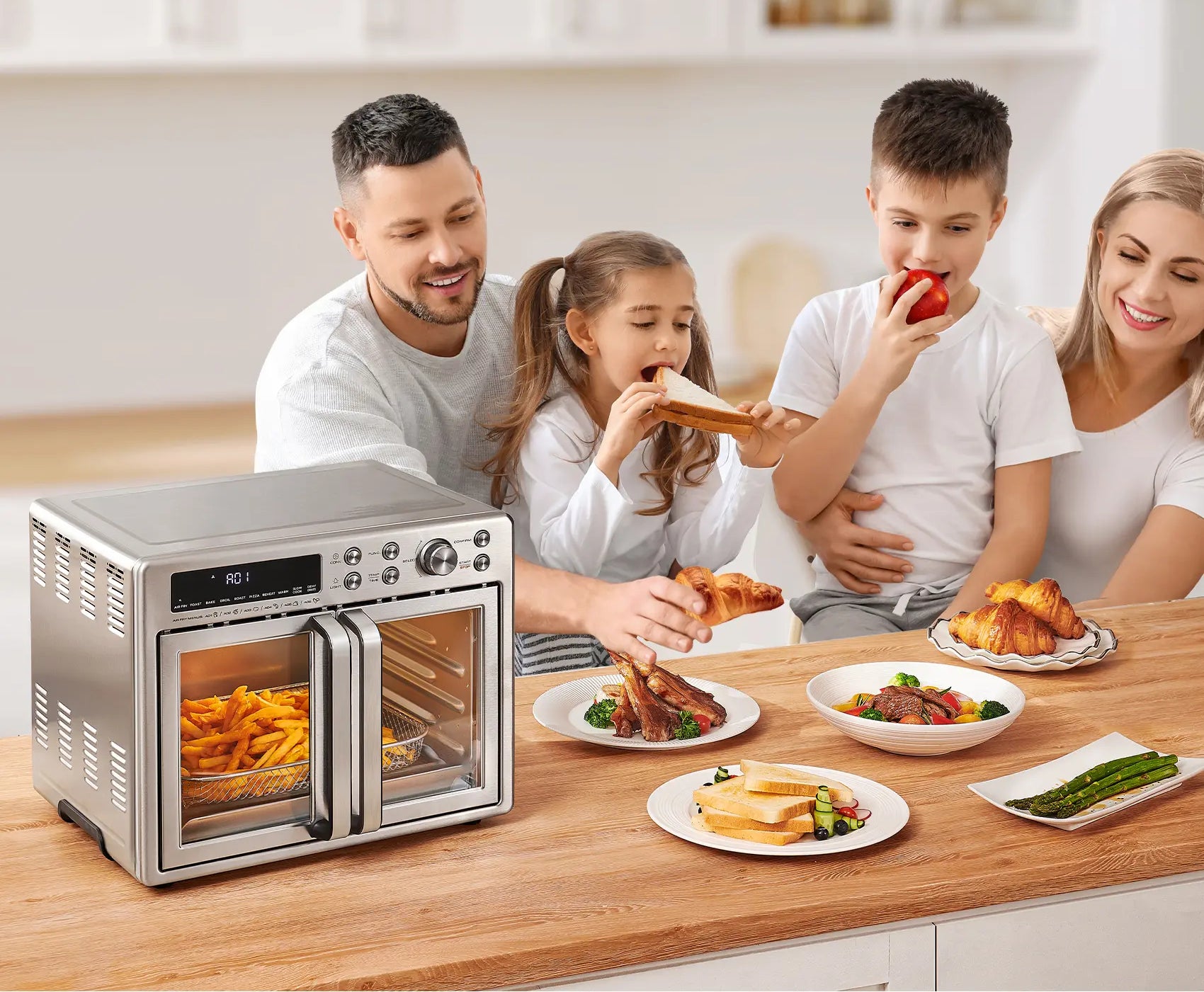 upgrade Extra Large Air Fryer Countertop Oven