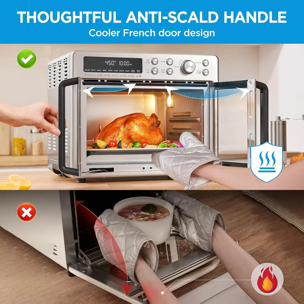 upgrade Extra Large Air Fryer Countertop Oven